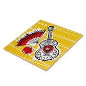 スペインの土産 タイル (側面)