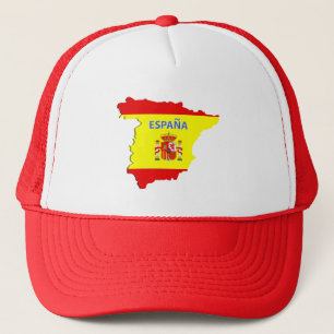 スペインの地図 キャップ