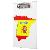 スペインの地図 クリップボード (左)