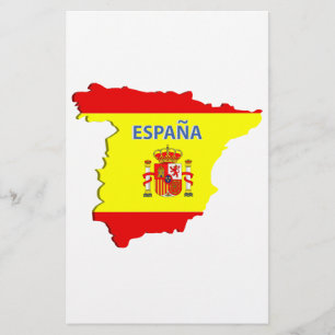 スペインの地図 チラシ