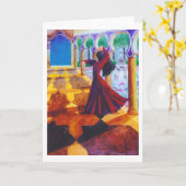 スペインの夢 カード (黄色い花)