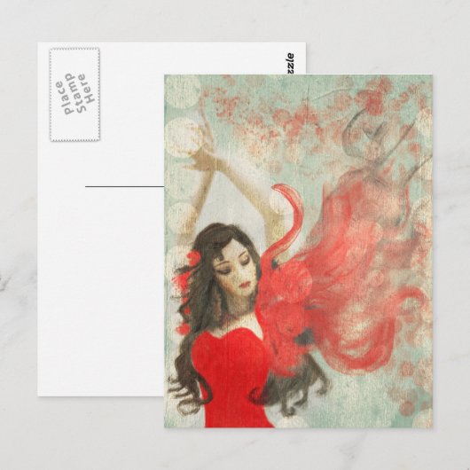 スペインの夢 ポストカード (正面/裏面)