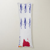 スペインの島 ボディピロー (正面縦)