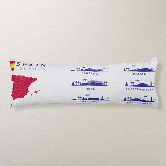 スペインの島 ボディピロー (正面)