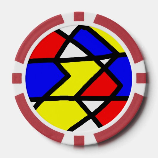 スペインの幻想 ポーカーチップ (正面)