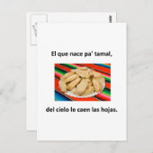 スペインの引用文 ポストカード (正面/裏面)