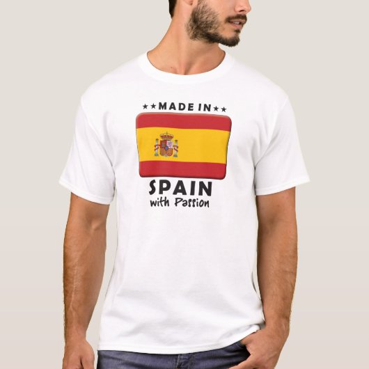 スペインの情熱 Tシャツ (正面)