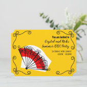 スペインの扇形コーナー（水平） 招待状 (スタンド正面)