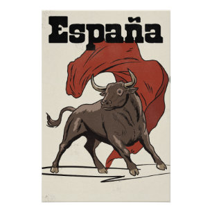 スペインの旅行ポスター ポスター