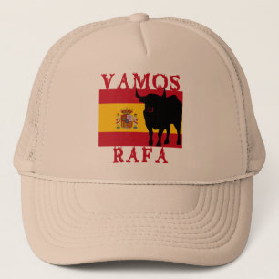 スペインの旗とのVamos Rafa キャップ