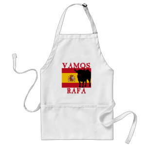 スペインの旗とのVamos Rafa スタンダードエプロン