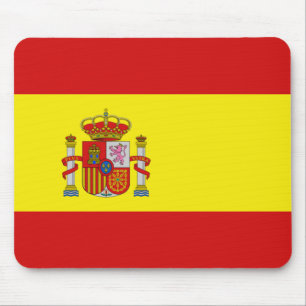 スペインの旗のマウスパッド マウスパッド
