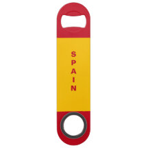 スペインの旗の速度の栓抜き