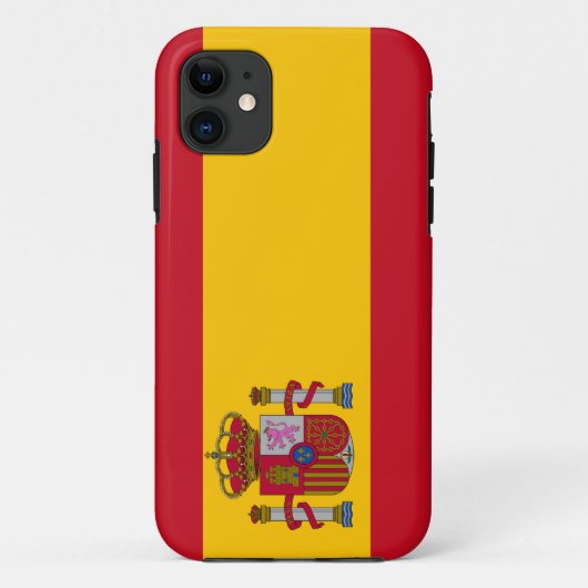 スペインの旗のIphone 5の場合 Case-Mate iPhoneケース (裏面)