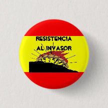 スペインの旗のResistenciaのAlのinvasor