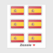 スペインの旗パック シール (シート)