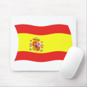 スペインの旗マウスパッド マウスパッド (マウス)