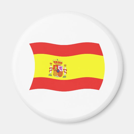 スペインの旗マグネット マグネット (正面)