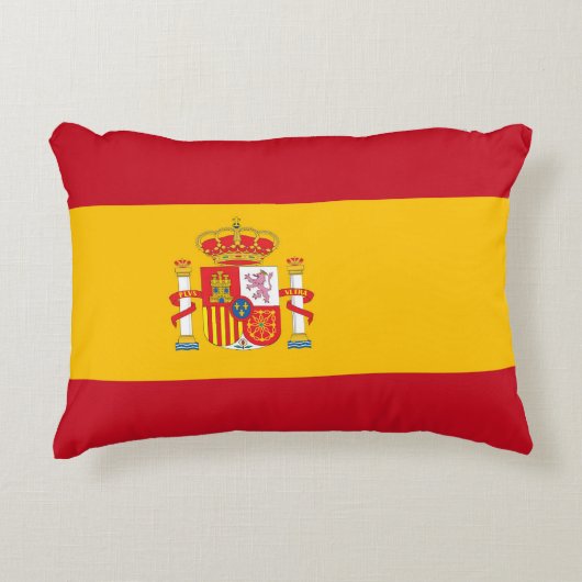 スペインの旗 アクセントクッション (正面)