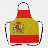 スペインの旗 エプロン (正面)
