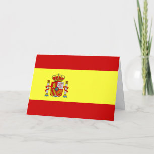 スペインの旗 カード