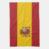 スペインの旗 キッチンタオル (縦)