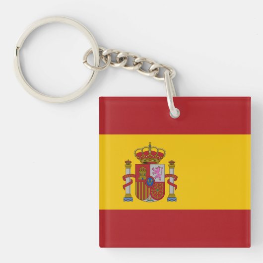 スペインの旗 キーホルダー (正面)