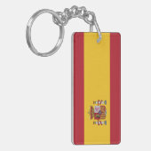 スペインの旗 キーホルダー (正面左)