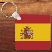 スペインの旗 キーホルダー (正面)