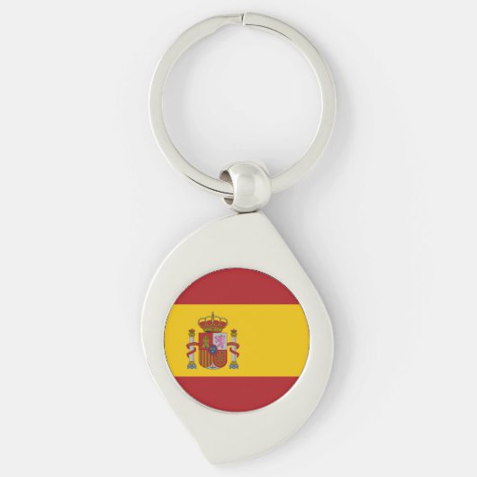 スペインの旗 キーホルダー (正面)