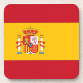 スペインの旗 コースター (正面)