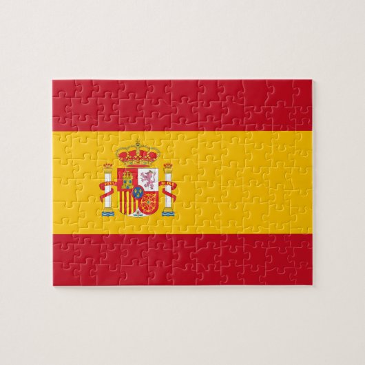 スペインの旗 ジグソーパズル (横)
