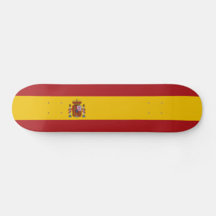 スペインの旗 スケートボード
