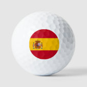 スペインの旗, スペインの国旗 ゴルフボール (正面)