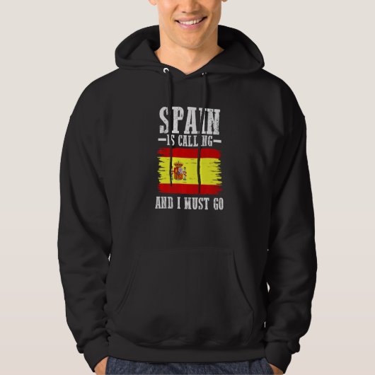 スペインの旗 スペイン パーカ (正面)