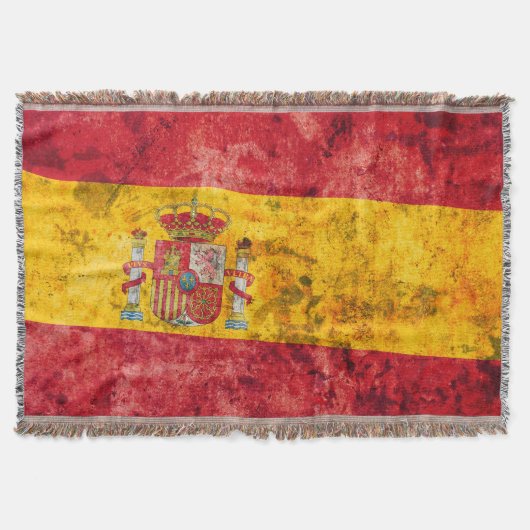 スペインの旗 スローブランケット (正面)