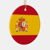 スペインの旗 セラミックオーナメント (右)