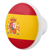 スペインの旗 セラミックノブ (右)