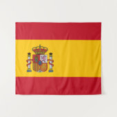 スペインの旗 タペストリー (正面(横))