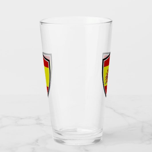 スペインの旗 タンブラーグラス (左)