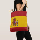 スペインの旗 トートバッグ (クローズアップ)