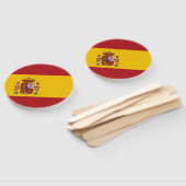 スペインの旗 ハンドファン (組立なし)