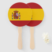 スペインの旗 ハンドファン (正面&裏面)