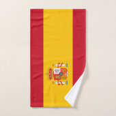 スペインの旗 バスタオルセット (ハンドタオル)