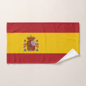 スペインの旗 バスタオルセット (ハンドタオル)