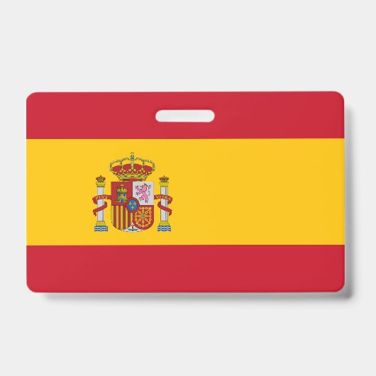 スペインの旗 バッジ (正面)