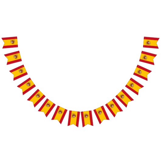 スペインの旗 バンティングフラッグ (全)