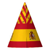 スペインの旗 パーティーハット (裏面)
