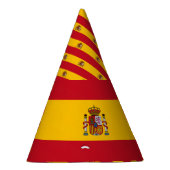 スペインの旗 パーティーハット (右)
