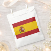 スペインの旗 フェイバーバッグ (クリップ留めされた状態)
